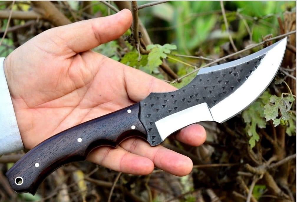 J2 Hand forged camping Tracker knife