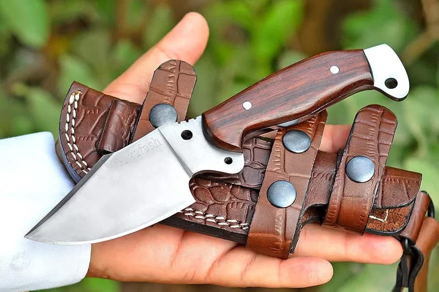 1095 High carbon steel handmade skinner knife